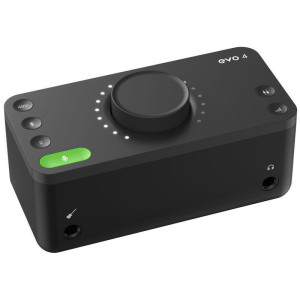 Audient EVO 4 | Interfejs Audio USB | Zawiera 2 przedwzmacniacze, wejście JFET, wiodące przetworniki, 24 bity/96 kHz, ultra nisk