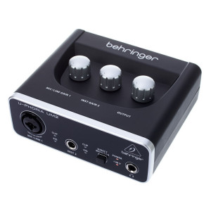 Behringer U-Phoria UM2 | Interfejs Audio USB | Prosty, tani i skuteczny sposów na nagranie muzyki na komputerze
