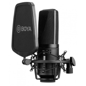 Boya by m1000 mikrofon pojemnosciowy wielkomembranowy