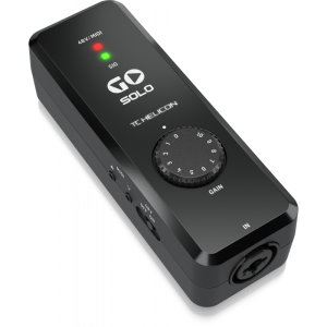 TC Helicon Go Solo interfejs audio midi usb