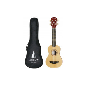 Arrow PB10 NA ukulele sopranowe z pokrowcem