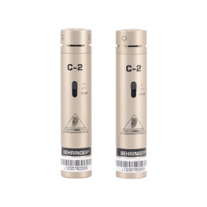 Behringer C-2 | Para mikrofonów pojemnościowych | Do wokali i instrumentów akustycznych