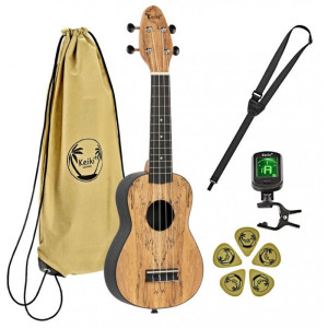 Ortega Keiki K3 SPM Ukulele sopranowe, zestaw