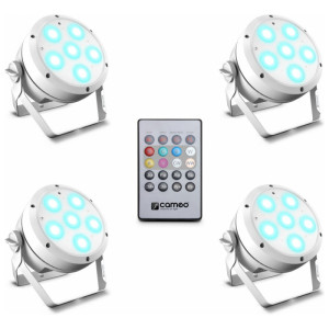 Cameo CLROOTPAR6WHSET1 Zestaw reflektorów led par