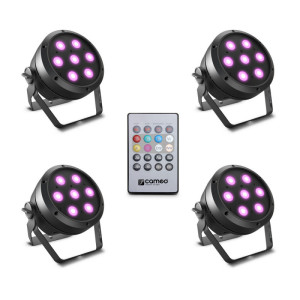 Cameo CLROOTPAR4SET1 - zestaw reflektorów par led