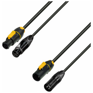 Adam Hall 8101PSDP1000N Kabel zasilający z DMX