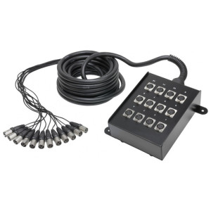 Adam Hall K12C10 Kabel wieloparowy Multicore