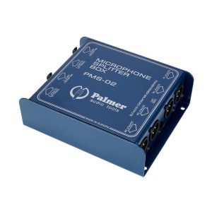Palmer PMS-02 2-kanałowy rozdzielacz mikrofonowy