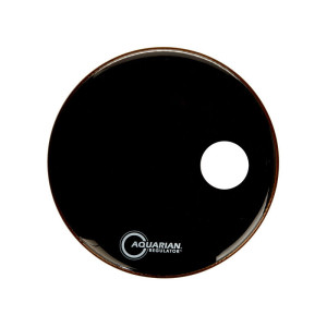 Aquarian Regulator RSM 20' Small Hole Black naciąg na stope perkusyjny
