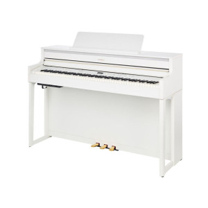 Roland HP-704 WH | Stylowe pianino cyfrowe | Białe | Nieskazitelny dźwięk
