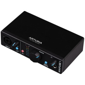 Arturia MiniFuse 1 Black | Interfejs audio usb | Nagrywaj w najwyższej jakości
