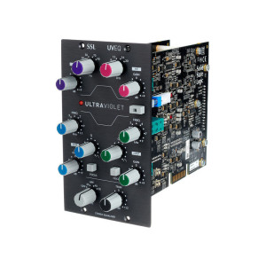 SSL 500-Series UltraViolet EQ - korektor stereo studyjny modułowy Rozszerzona 5-letnia gwarancja Commercial Audio