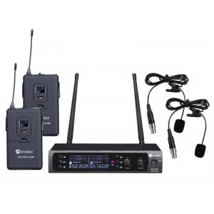 Prodipe UHF B210 DSP Lavalier Duo - mikrofony bezprzewodowe krawatowe