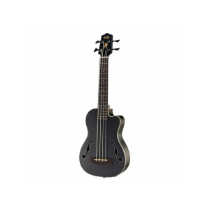 Kala U-Bass Journeyman BLK | Ukulele basowe elektroakustyczne z pokrowcem