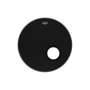 Remo Powerstroke 3 24' Ebony Dynamo | Naciąg rezonansowy na bęben basowy