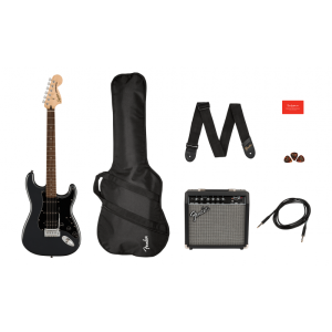 Zestaw| Gitara Squier, wzmacniacz Fender i akcesoria | Squier Affinity Stratocaster Pack