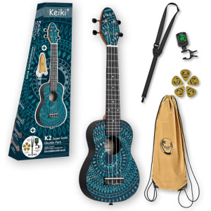 Ortega Keiki K2SS-BKC Ukulele sopranowe z kompletem akcesoriów