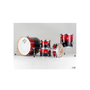 Dixon Fuse Maple Candy Apple Red 10/12/14/16/22 - Zestaw perkusyjny