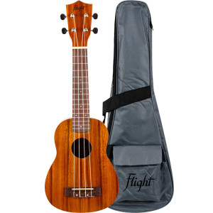Flight NUS250 Ukulele sopranowe z pokrowcem