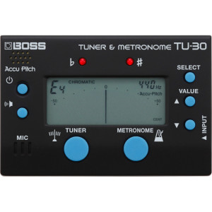 Boss TU-30 tuner, stroik, metronom