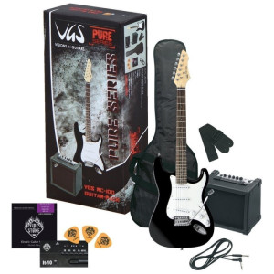 VGS RC-100 Black Pack - gitara elektryczna | wzmacniacz | pokrowiec
