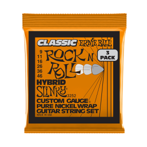Ernie Ball EB 3252 3-Pack - struny do gitary elektrycznej