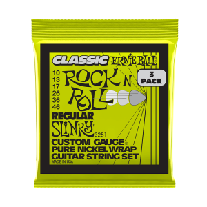 Ernie Ball EB 3251 3-Pack - struny do gitary elektrycznej