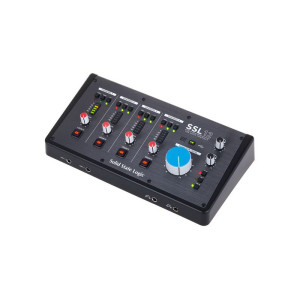 Solid State Logic SSL 12 - interfejs audio midi usb Rozszerzona 5-letnia gwarancja Commercial Audio