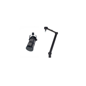 Sontronics Podcast Pro Black Set - mikrofon podcastowy ze statywem | zestaw