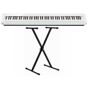 Casio PX-S1100 WE Set - zestaw, pianino cyfrowe ze statywem | zestaw