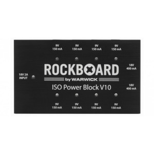 RockBoard ISO Power Block V10 V2 - zasilacz do efektów gitarowych
