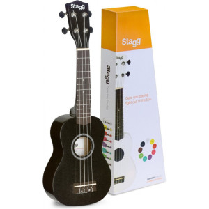 Stagg US-NIGHT - ukulele sopranowe z pokrowcem