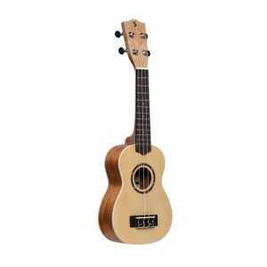 Stagg US-30 SPRUCE - ukulele sopranowe z pokrowcem