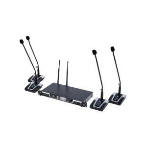 LD Systems U506 CS 4 zestaw mikrofonów bezprzewodowych konferencyjnych