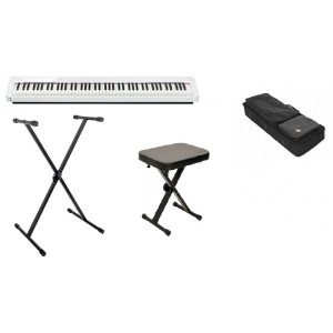 Casio PX-S1100 WE Bundle 2 - zestaw z pianinem cyfrowym | zestaw
