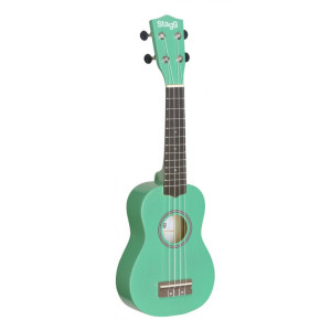 Stagg US-Grass - ukulele sopranowe z pokrowcem