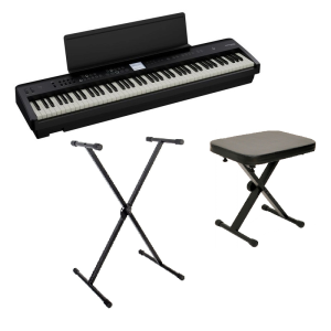 Roland FP E50 Bundle - pianino cyfrowe ze statywem i ławą | zestaw | zestaw