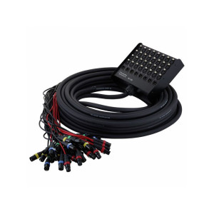 The sssnake MC328 - kabel multicore | 32 IN | 8 OUT XLR | 30m