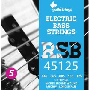 Galli RSB45125 - struny do gitary basowej 5-strunowej