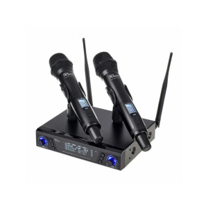 The t.bone freeU Twin HT 863 - zestaw dwóch mikrofonów bezprzewodowych