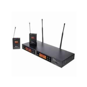 The t.bone free solo Twin PT 590 MHz - podwójny zestaw bezprzewodowy