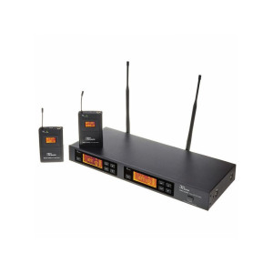 The t.bone free solo Twin PT 823 MHz - podwójny zestaw bezprzewodowy