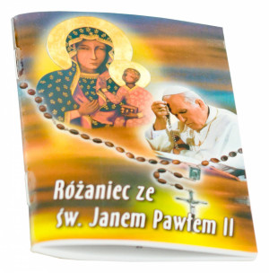 Książeczka - Różaniec ze świętym Janem Pawłem II