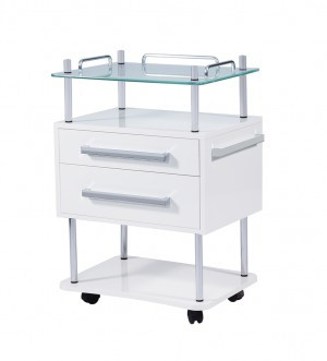 Beistelltisch Luxury 2 weiß