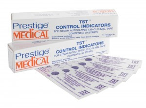 Teststreifen (50 Stück) für den Autoklav Prestige Medical 2100 c...