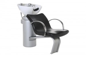 Designer Waschanlage Mailand schwarz