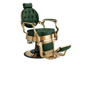 BUZZ GOLD - Friseurstuhl Bedienstuhl Friseursessel Coiffeurstuhl...