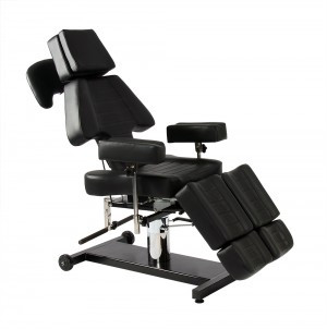 Tattoostuhl Princess III Basic hydraulisch schwarz