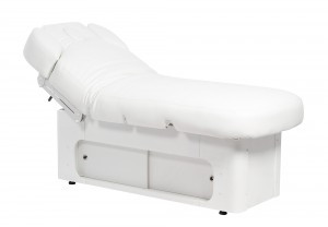 Massageliege Keid Warm in weiß mit Heizung