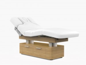 Massage und Wellnessliege MW Line Futura 2-1 teak inkl. Heizung